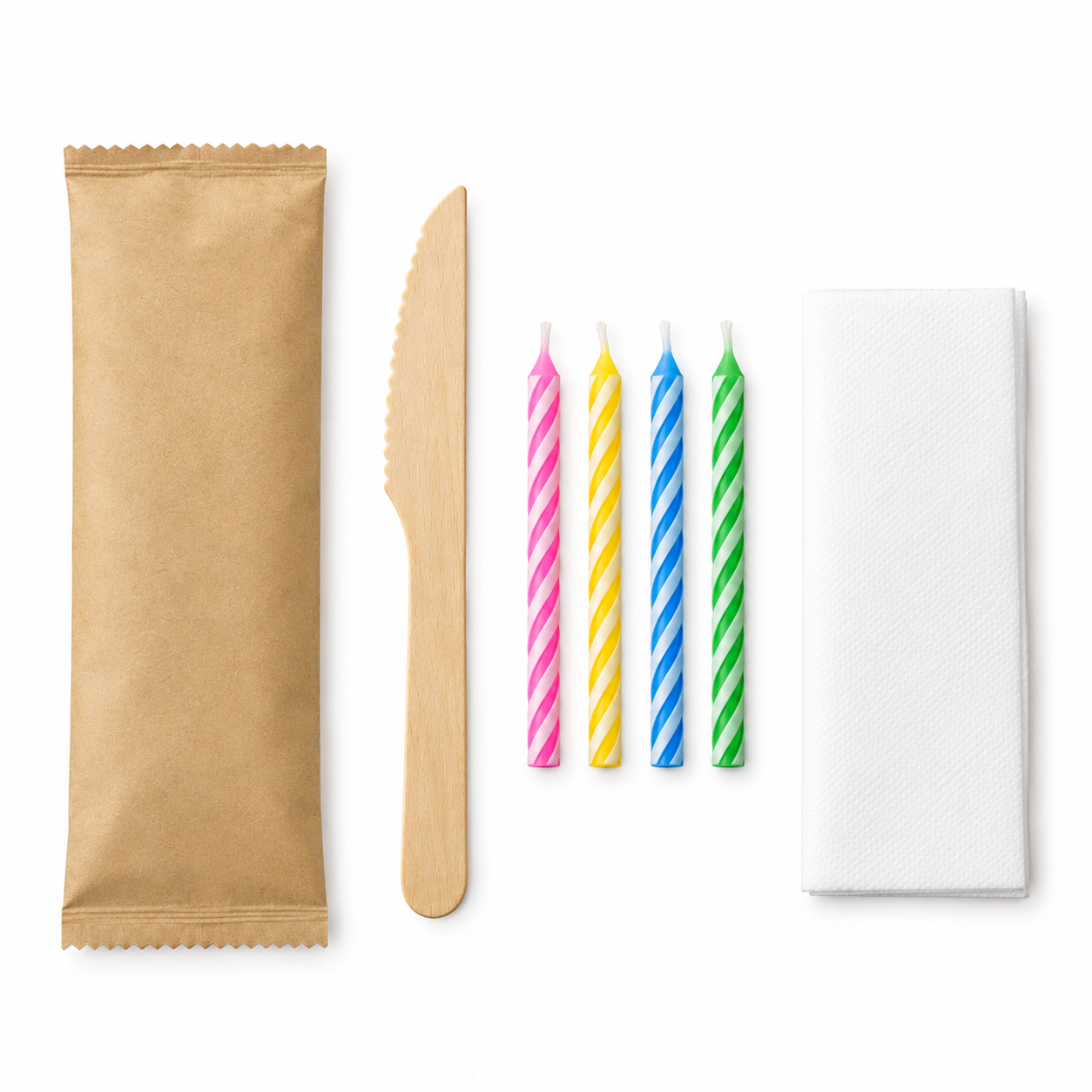 Knife and candles